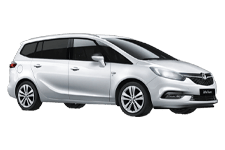 Van Hire Dorset - Vauxhall Zafira 7-Seater - Minibus hire Dorset